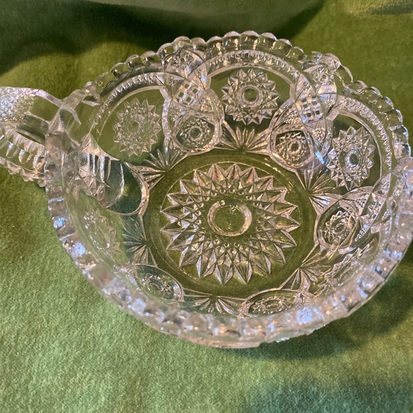 IMPERIAL GLASS CO. No. 402; Fashion Handled Nappy 1908 - Picture 7 of 8